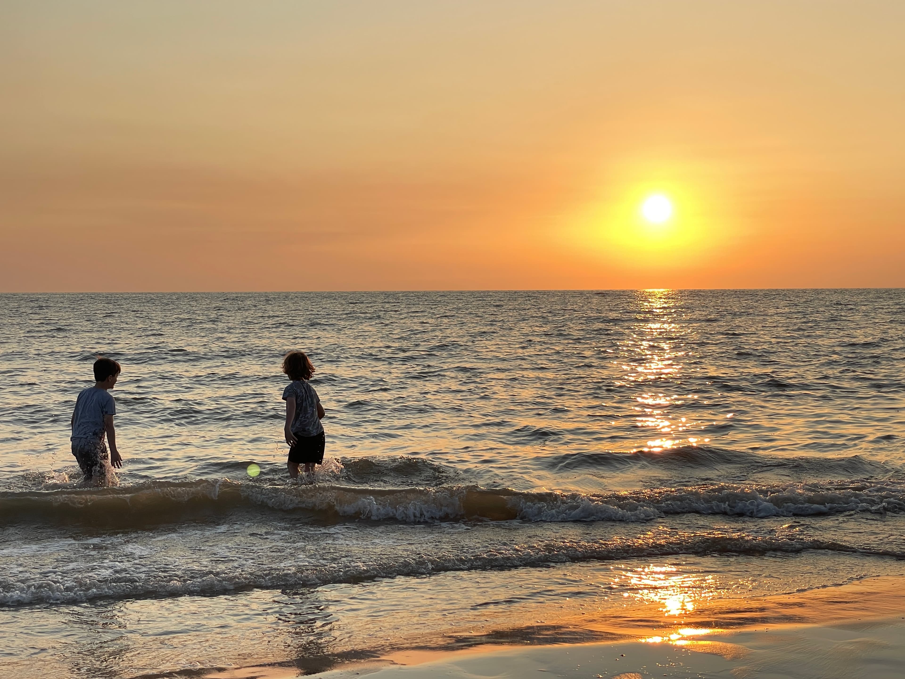 Formby Beach at Sunset