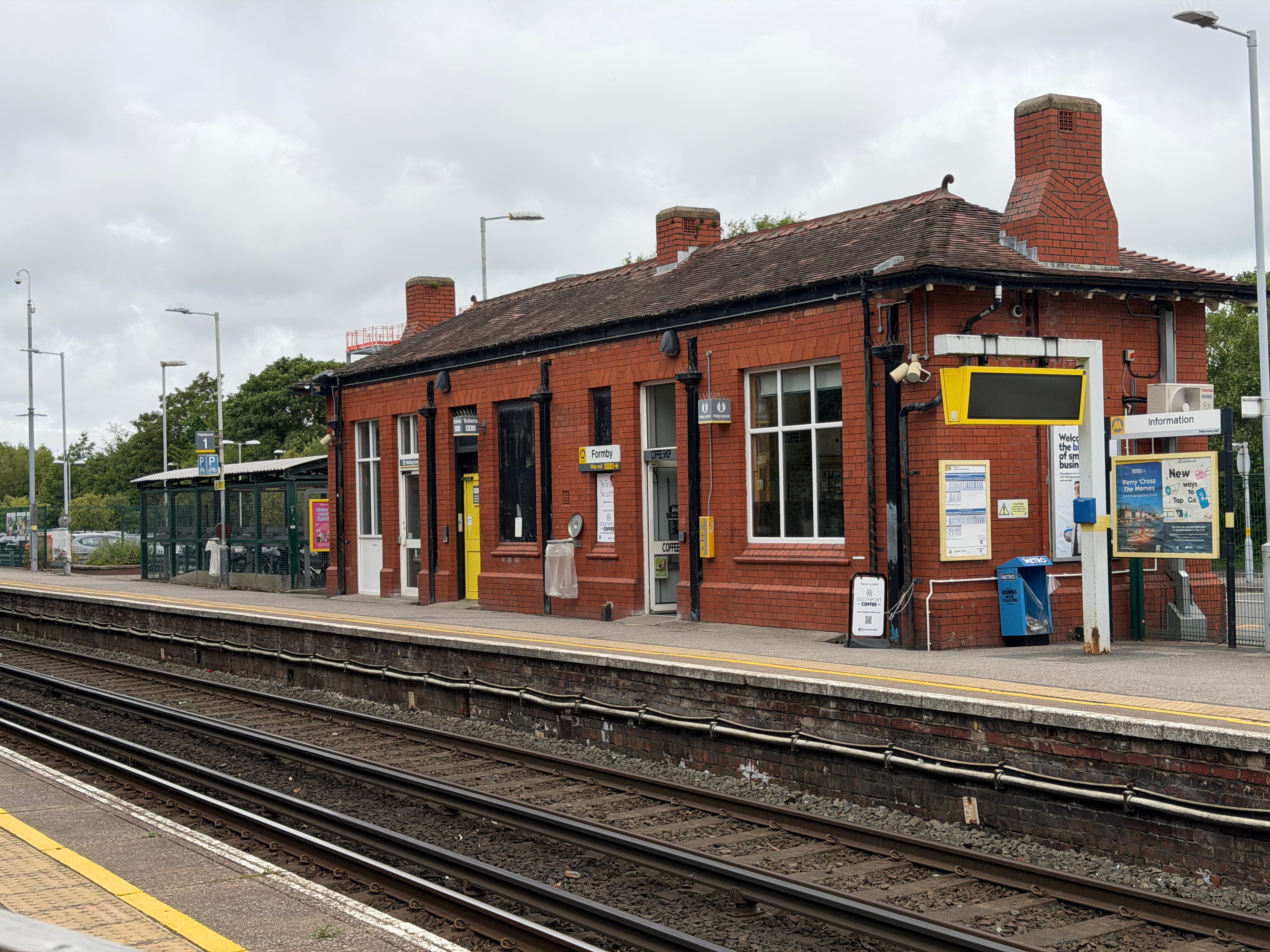 Formby Station Platform